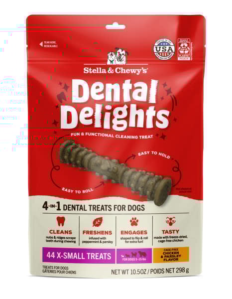 STELLA AND CHEWYS DENTAL DELIGHTS EXTRA SMALL