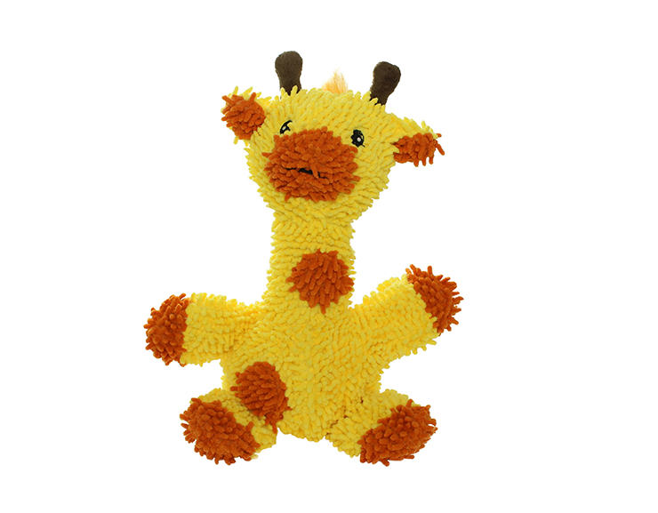 Mighty VIP Toys Microfiber Ball Giraffe Dog Toy