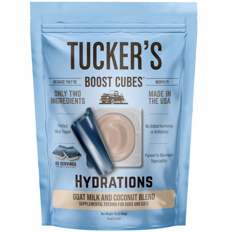 TUCKERS BOOST CUBES HYDRATIONS GOAT MILK WITH COCONUT 1LB