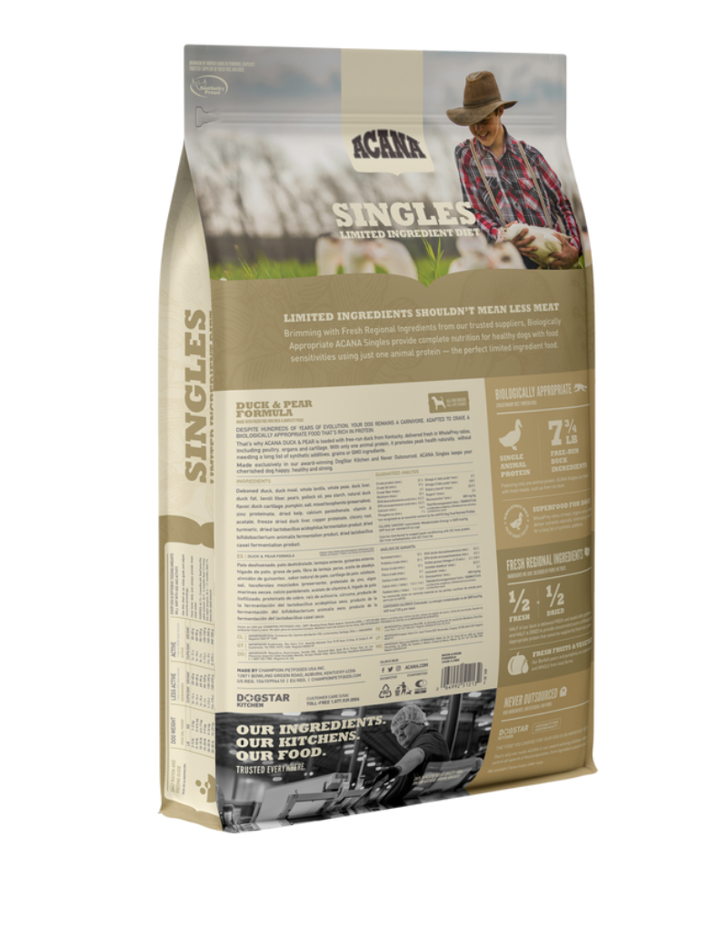 Acana Singles Duck & Pear