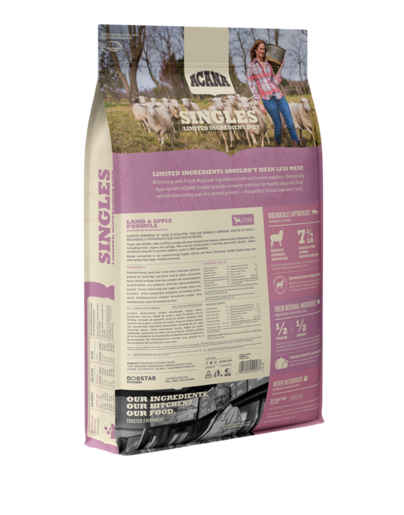 Acana Singles Lamb & Apple