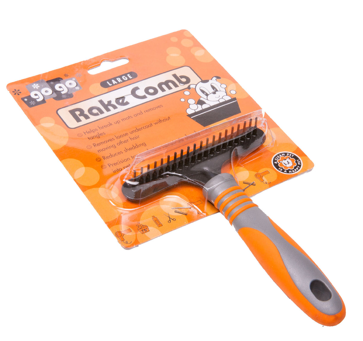 GoGo Grooming Rake Comb for Dogs & Cats