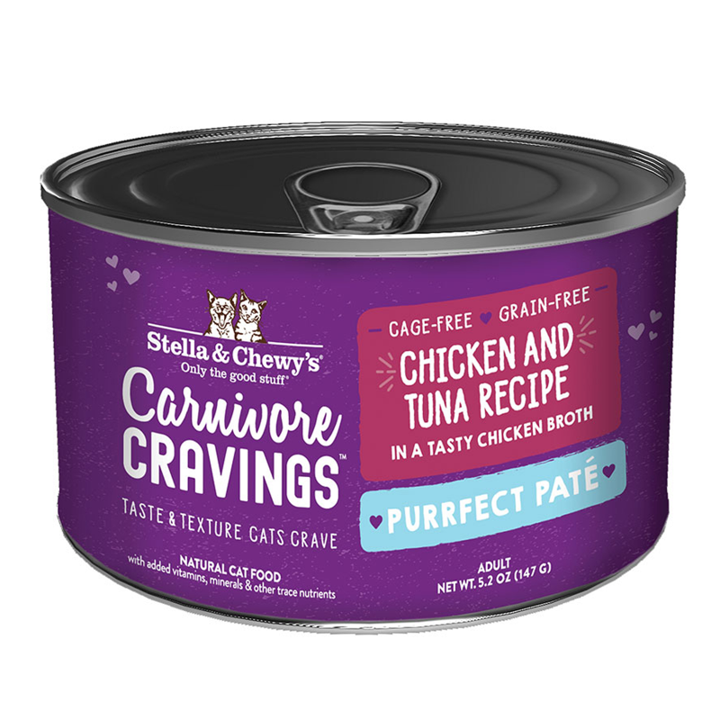 STELLA AND CHEWYS CARNIVORE CRAVINGS PATE CHICKEN/TUNA