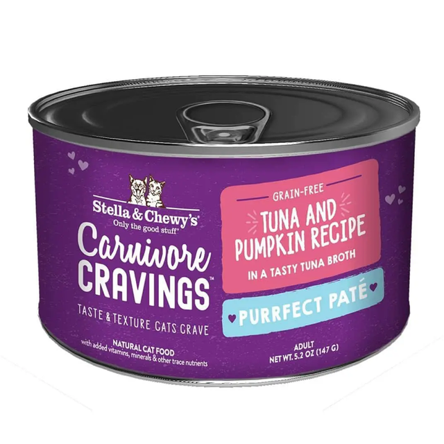 STELLA AND CHEWYS CARNIVORE CRAVINGS PATE TUNA/PUMPKIN