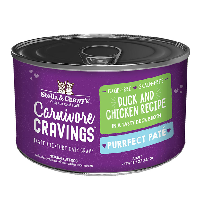 STELLA AND CHEWYS CARNIVORE CRAVINGS PATE DUCK/CHICKEN