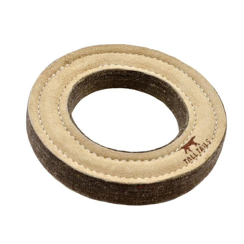 TALL TAILS LEATHER/WOOL RING