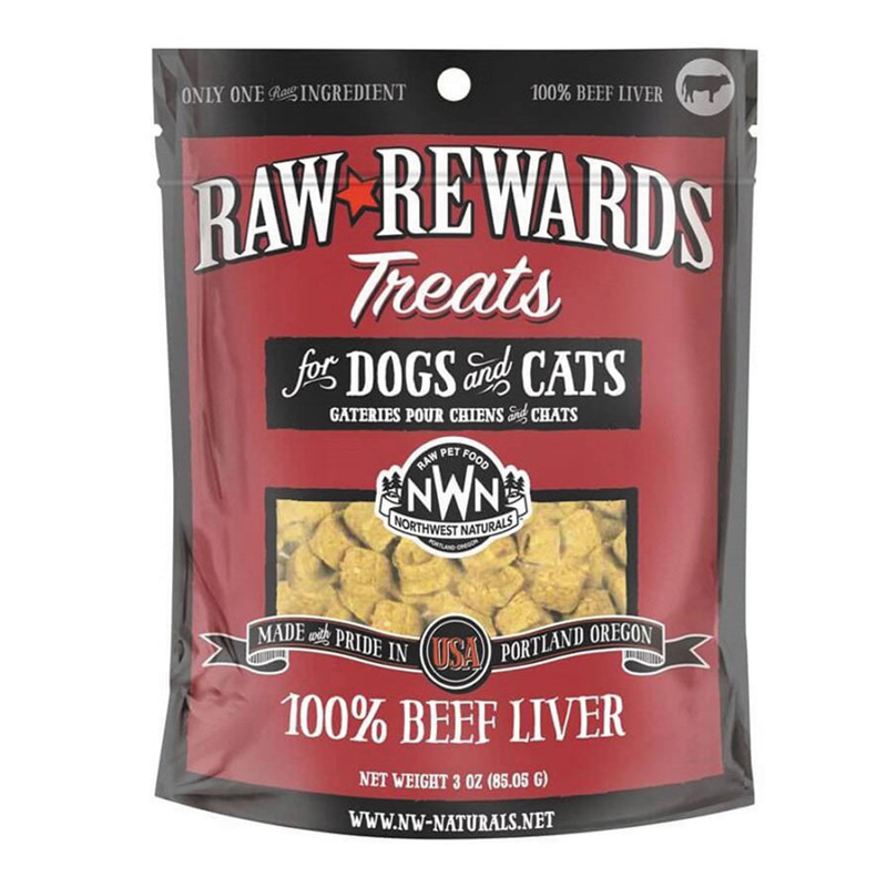 NW NATURALS FREEZE-DRIED TREATS BEEF LIVER 3OZ