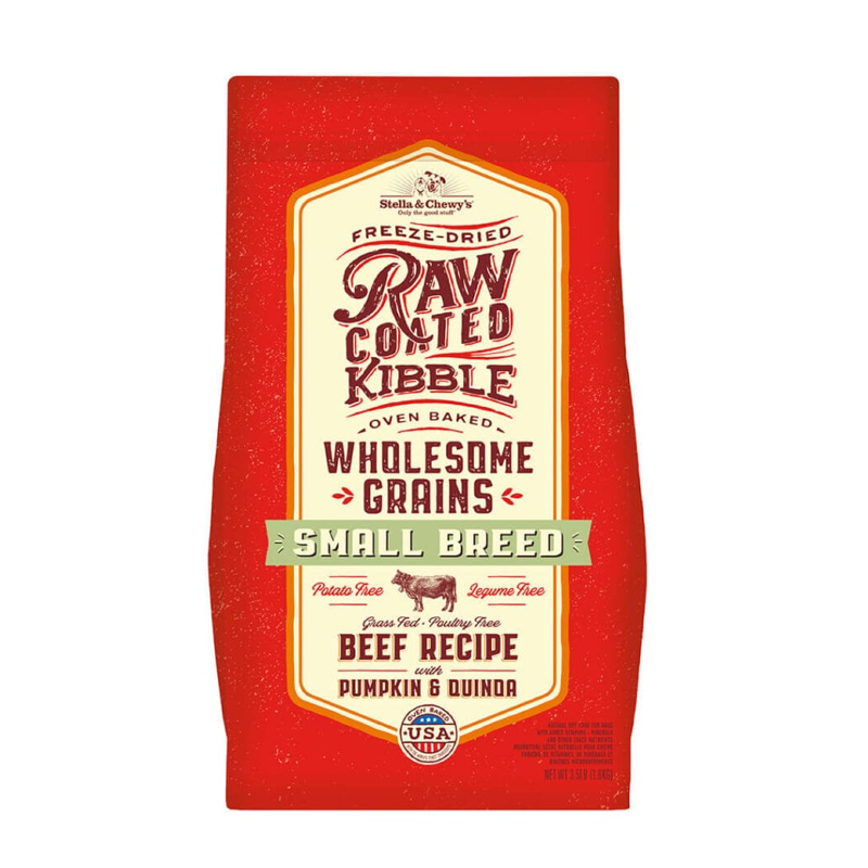 STELLA RAW COATED WHOLESOME GRAINS SMALL BREED BEEF