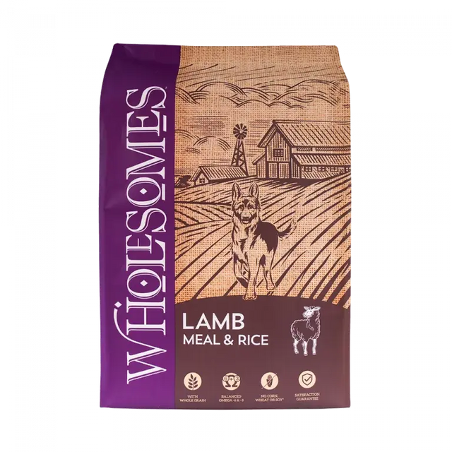 WHOLESOMES LAMB AND RICE 40LB