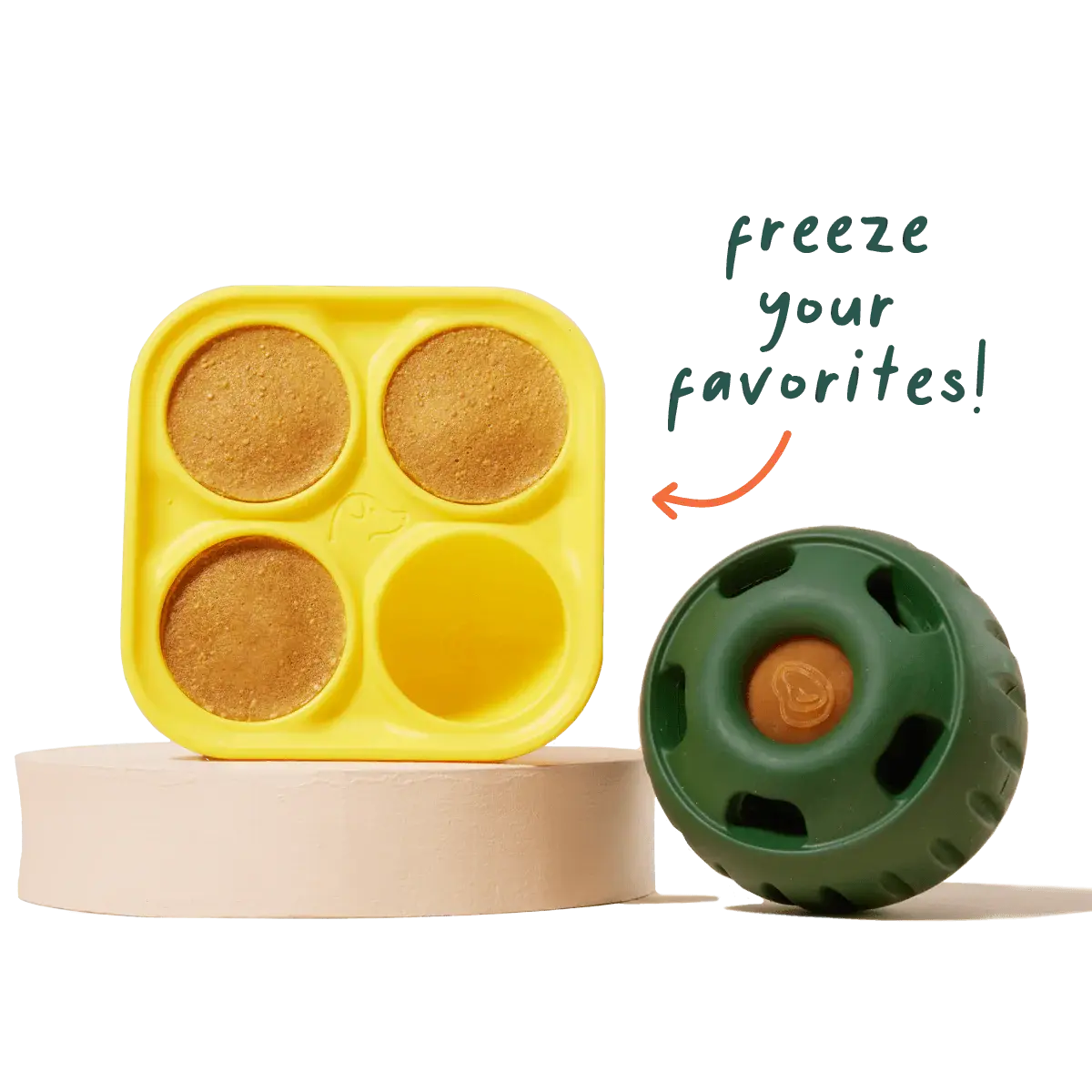 WOOF PUPSICLE TREAT TRAY