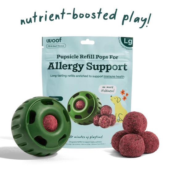 WOOF PUPSICLE POPS ALLERGY SUPPORT