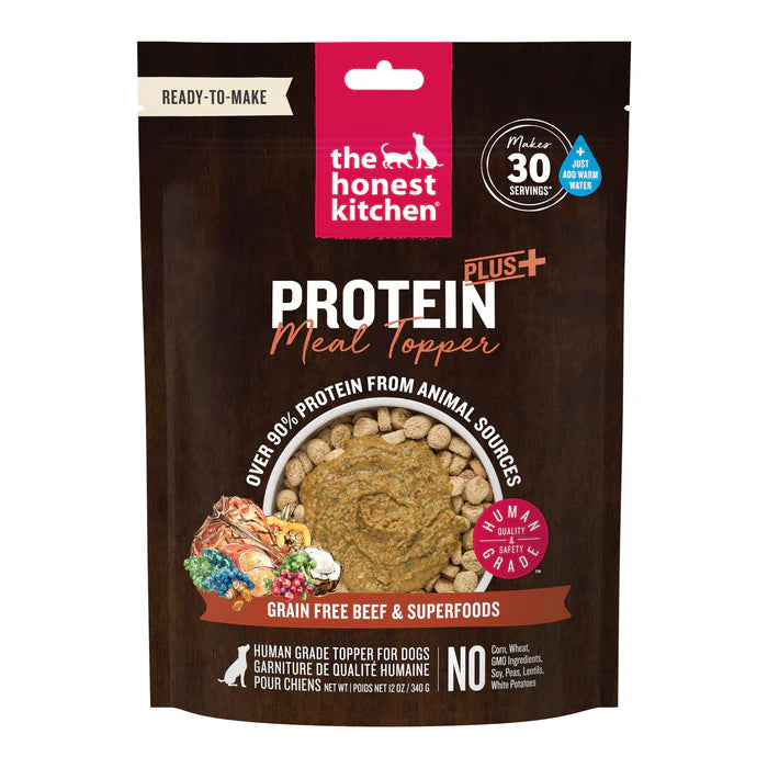 The Honest Kitchen Protein Plus Grain Free Beef Topper