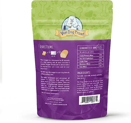 YETI NUGGETS DOG TREATS TURMERIC 3.5OZ