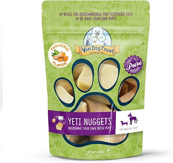 YETI NUGGETS DOG TREATS TURMERIC 3.5OZ