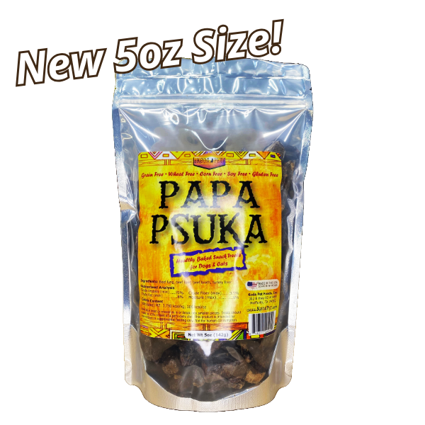 Papa Psuka Beef Lung Dog Treats