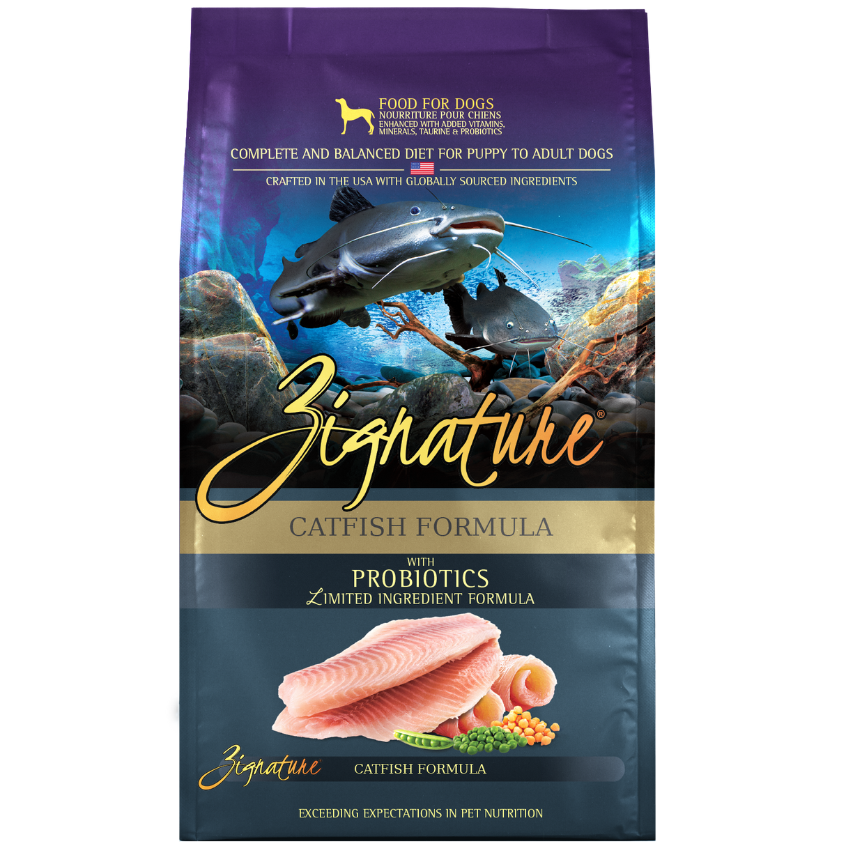 ZIGNATURE CATFISH DRY FOOD