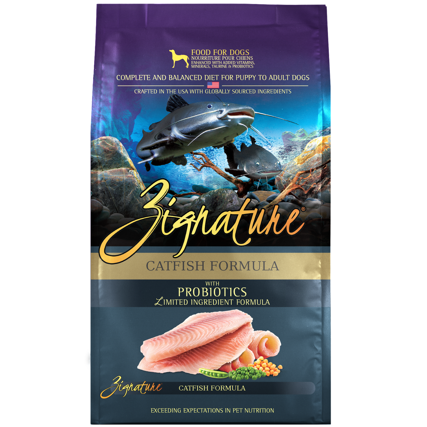 ZIGNATURE CATFISH DRY FOOD