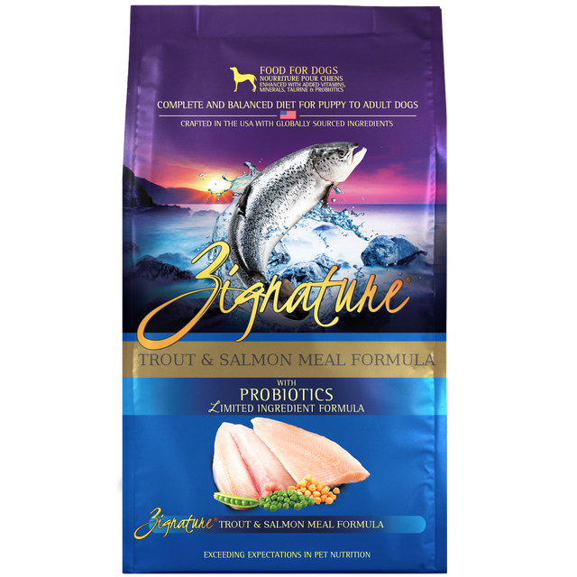 ZIGNATURE TROUT AND SALMON DRY FOOD