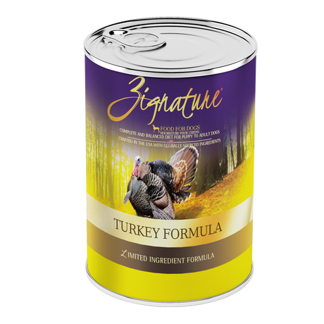 ZIGNATURE DOG TURKEY CAN 13OZ
