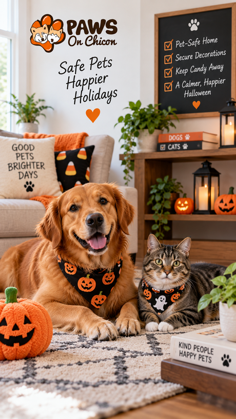How to Keep Your Dog or Cat Safe on Halloween