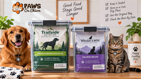 How to Store Dog and Cat Food Safely