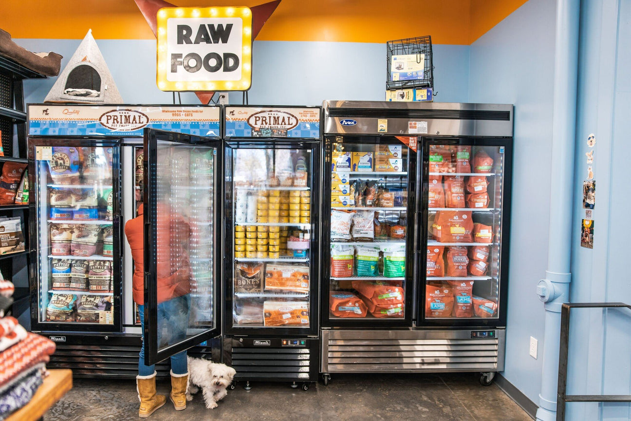 FROZEN RAW & GENTLY COOKED DOG FOOD