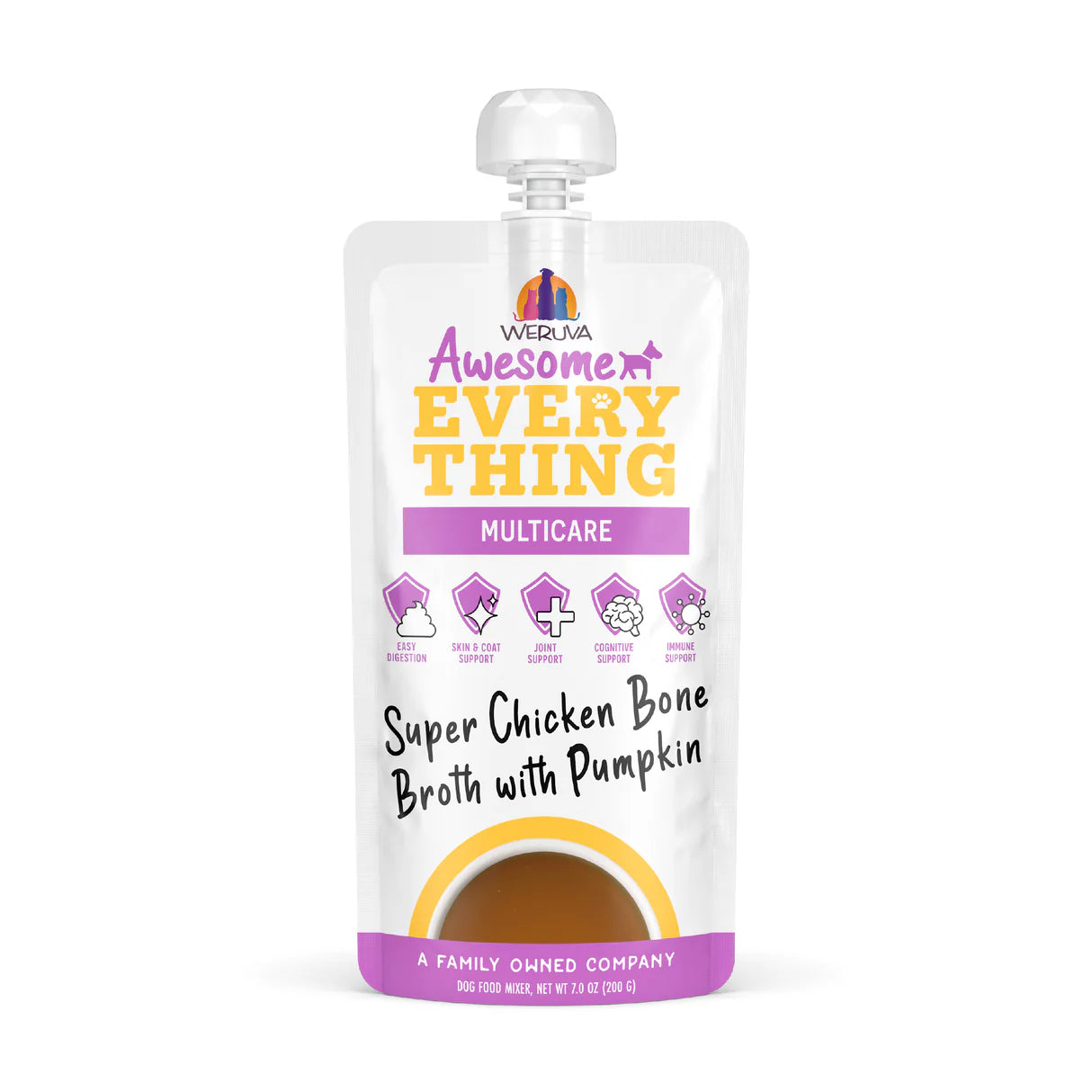 Weruva Awesome Everything Super Chicken Bone Broth for Dogs