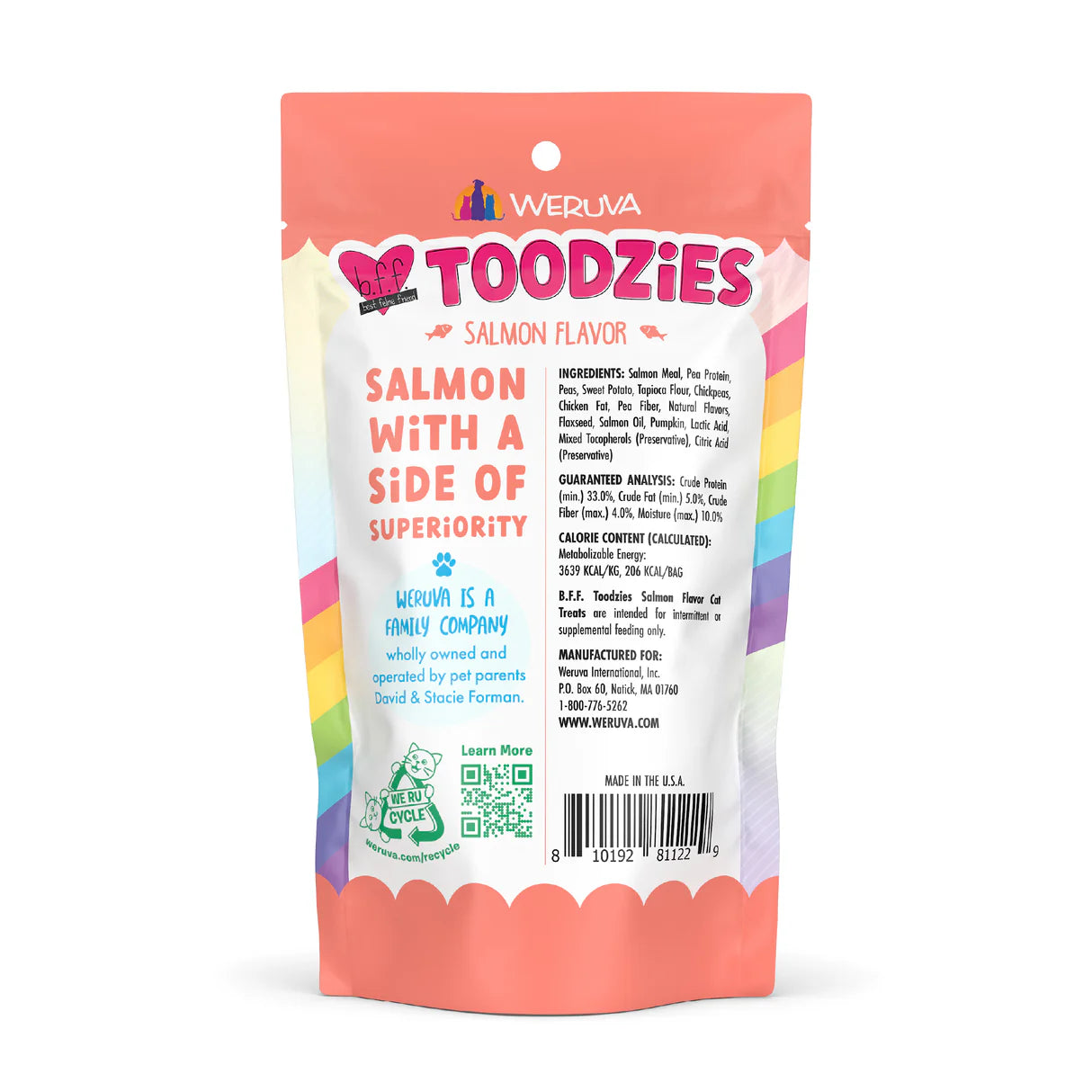 Weruva Salmon Flavor Crunchy Cat Treats