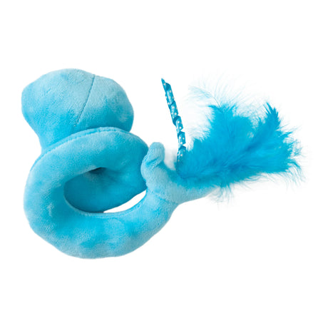 Mad Cat Shark Twisty Kicker with Catnip & Silvervine Cat Toy