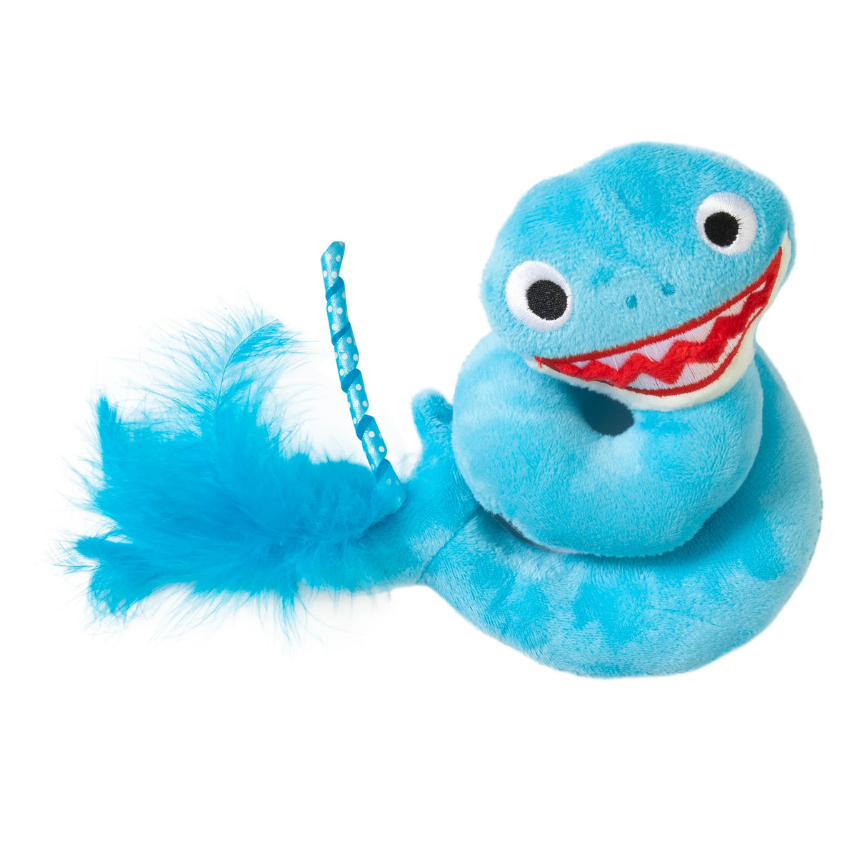 Mad Cat Shark Twisty Kicker with Catnip & Silvervine Cat Toy