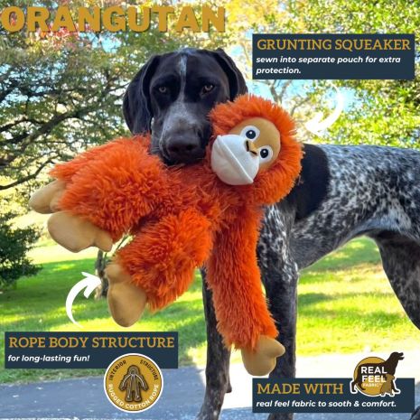 TALL TAILS PLUSH BODY ORANGUTAN