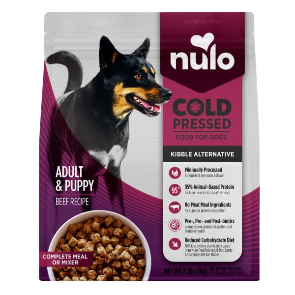 NULO COLD PRESSED BEEF PUPPY & ADULT