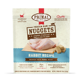 PRIMAL FROZEN RAW 3LB NUGGETS CAT RABBIT