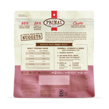 PRIMAL FREEZE DRIED NUGGETS TURKEY AND SARDINE