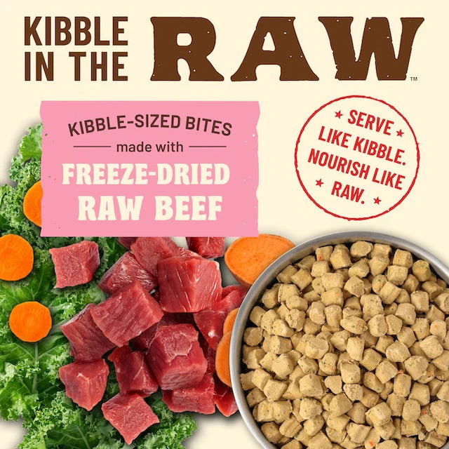 Primal Kibble in the Raw Cat Food Beef Recipe