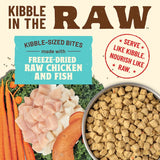 Primal Kibble in the Raw Cat Food Chicken and Fish Recipe