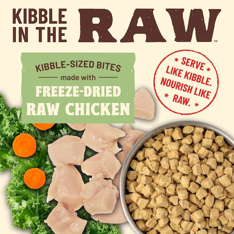 Primal Kibble in the Raw Cat Food Chicken Recipe