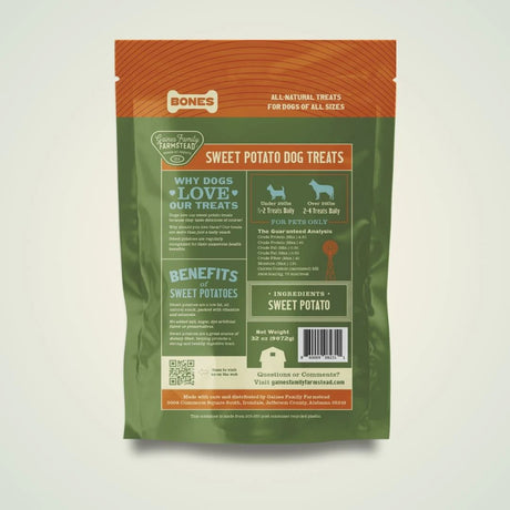 Gaines Family Farmstead Sweet Potato Bones 14OZ