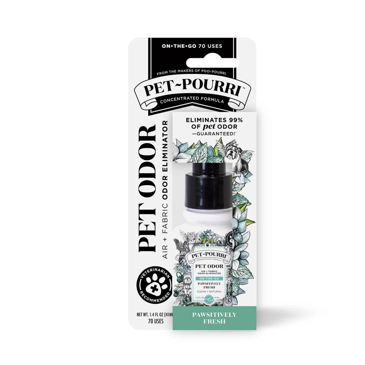 PET POURRI PAWSITIVELY FRESH AIR + FABRIC ODOR REFRESHER