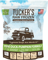 Tucker's Pork, Duck, and Pumpkin Frozen Raw Dog Food