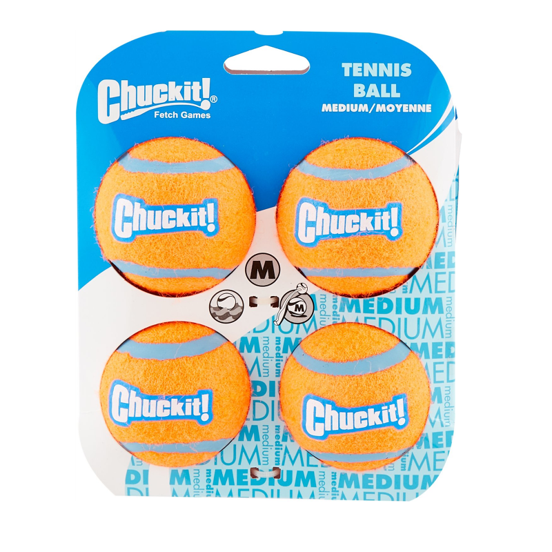 CHUCKIT! TENNIS BALL 4-PACK