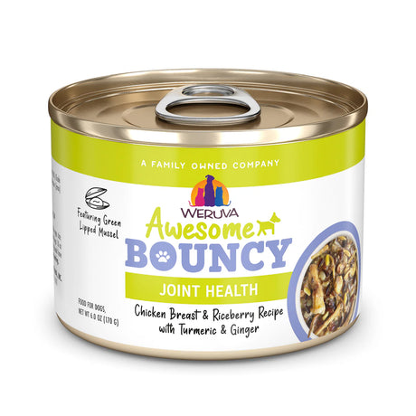 Weruva Awesome Bouncy Chicken Breast & Riceberry Recipe with Turmeric and Ginger in Broth