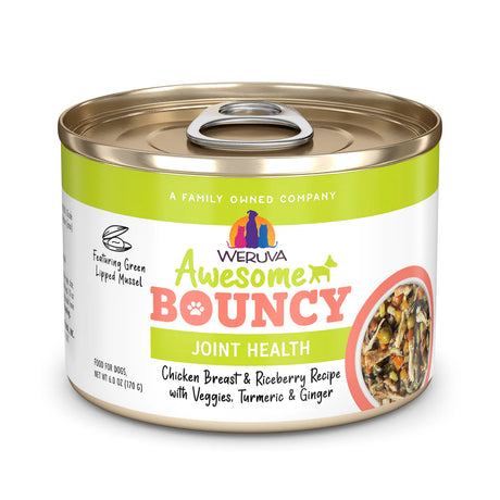 Weruva Awesome Bouncy Chicken Breast & Riceberry Recipe with Veggies, Turmeric and Ginger