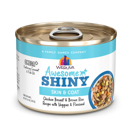 Weruva Awesome Shiny Chicken Breast & Rice Recipe with Veggies and Flaxseed