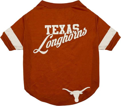 University of Texas Longhorns Hoodie T-Shirt for Dogs
