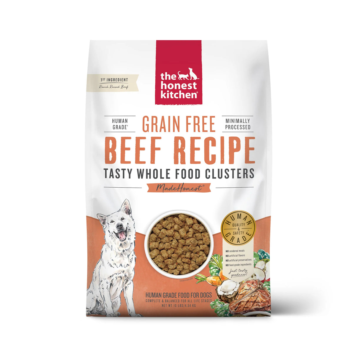 HONEST KITCHEN CLUSTERS GRAIN FREE BEEF