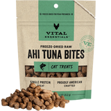VITAL ESSENTIALS FREEZE-DRIED AHI TUNA BITES CAT TREATS