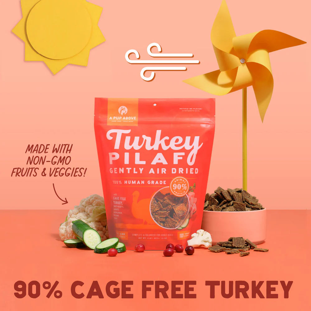 A PUP ABOVE Air Dried Turkey Pilaf