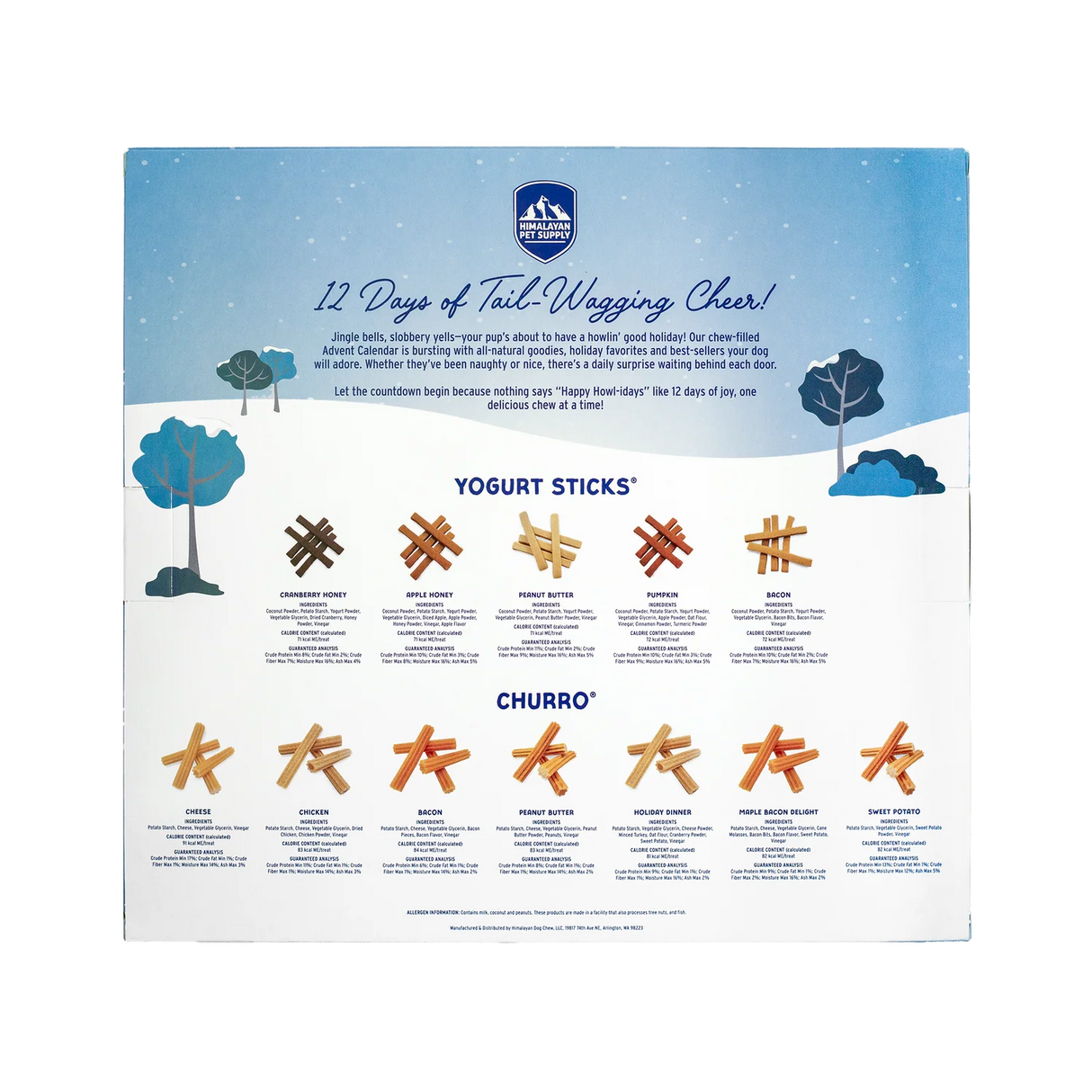 Himalayan Advent Calendar for Dogs