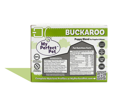 My Perfect Pet Buckaroo Chicken for Puppies 4LB